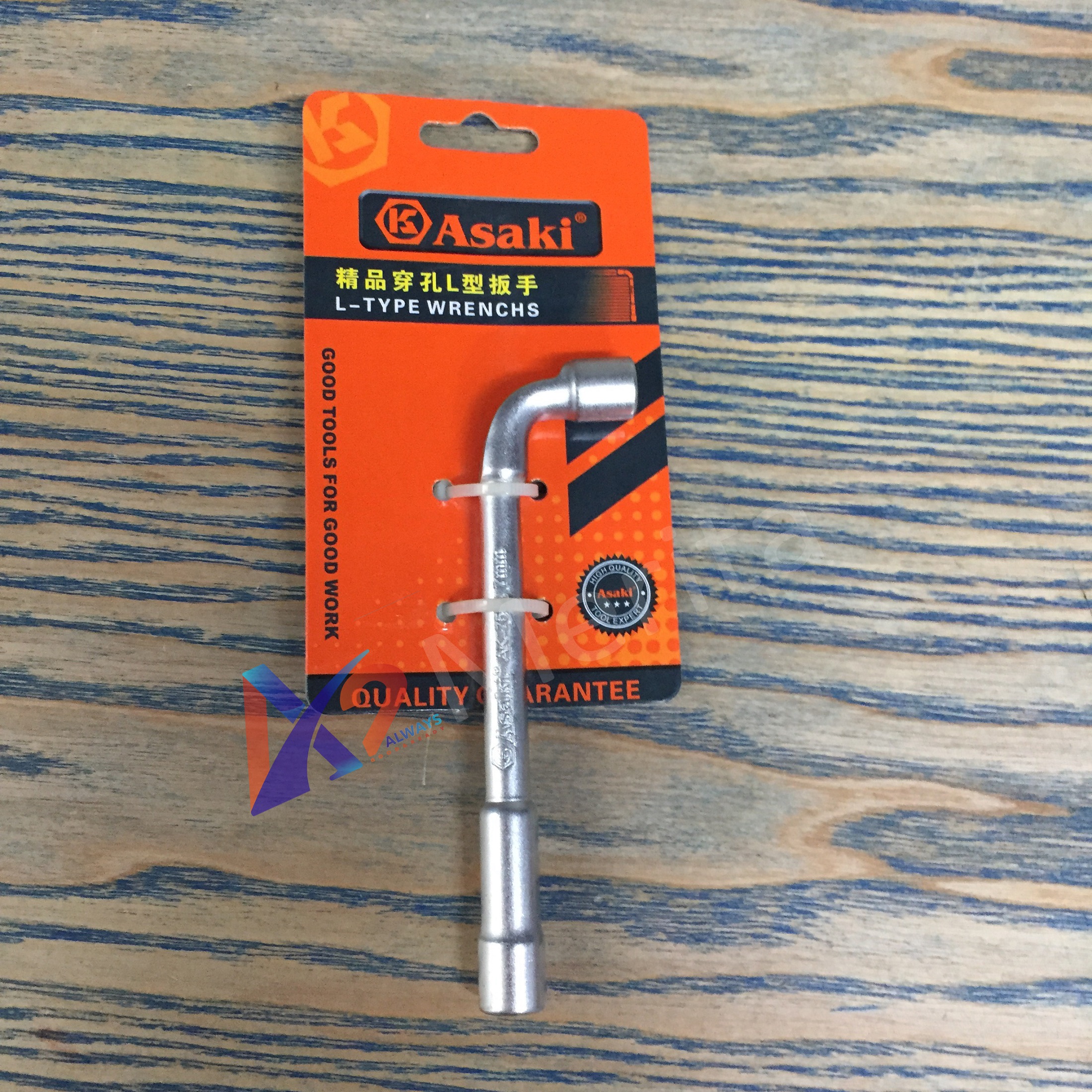 Điếu chữ l 7mm asaki ak-7552