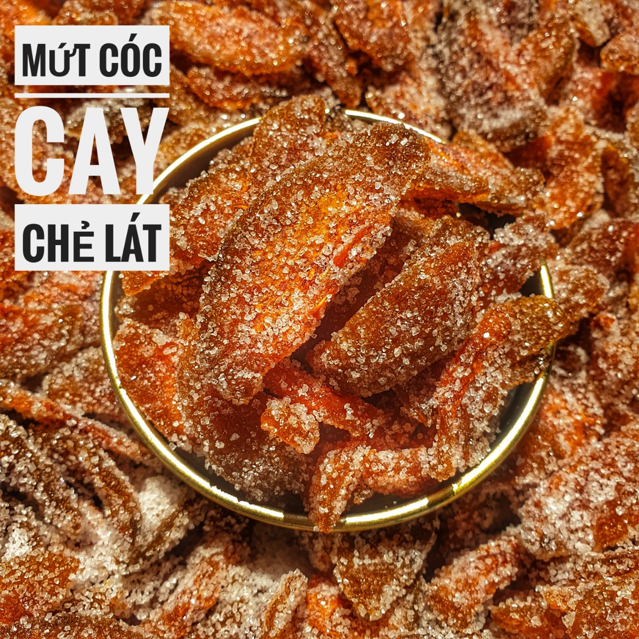 Mứt cóc cay siêu ngon 100g - đồ ăn vặt-tết- mứt tết