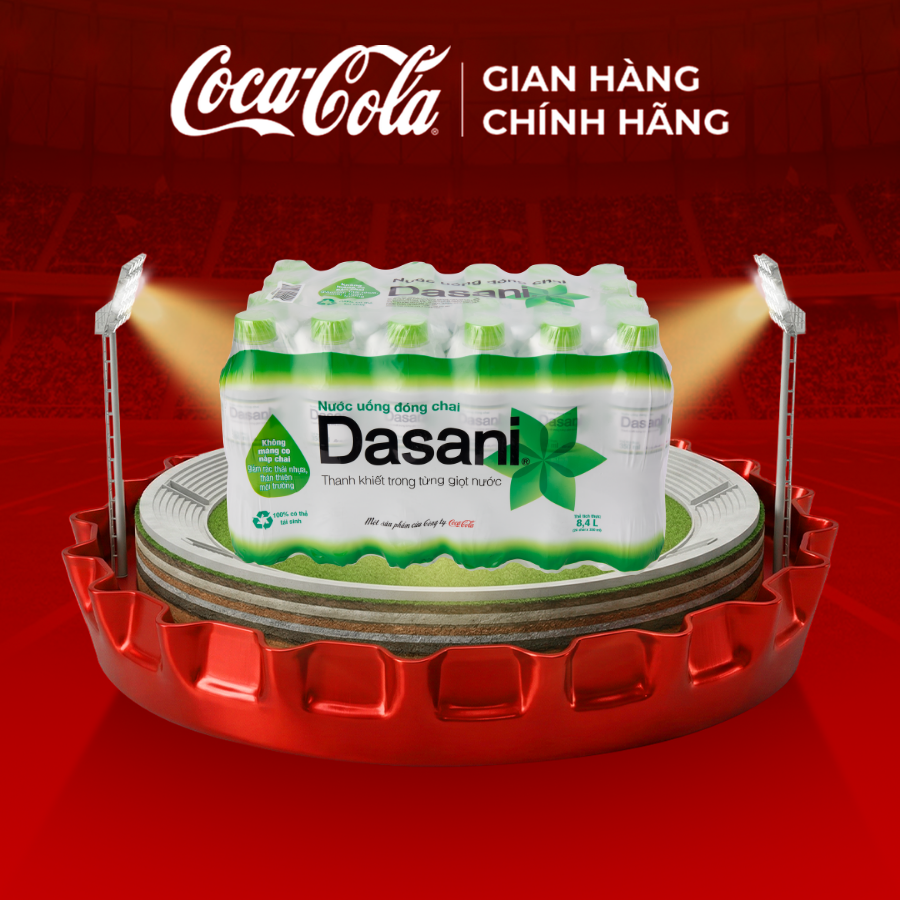 [SIÊU SALE ] Lốc 24 Chai Nước Suối Dasani 350ml/Chai Sale 4.4 Coca-Cola Chính Hãng_LD