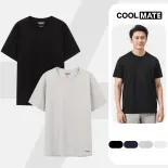 Combo 2 Áo thun nam Cotton Compact ngắn tay phiên bản Premium chống nhăn, thoáng mát nhiều màu - Coolmate