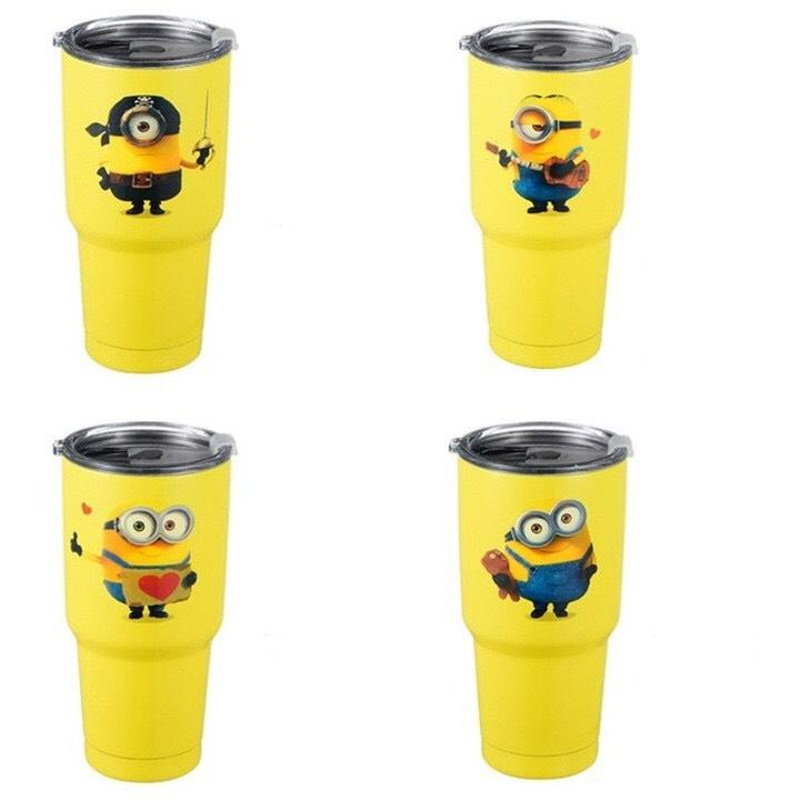 Cốc giữ nhiệt 900ml nhiều màu tặng kèm 1 túi , 2 ống hút và 1 co rửa
