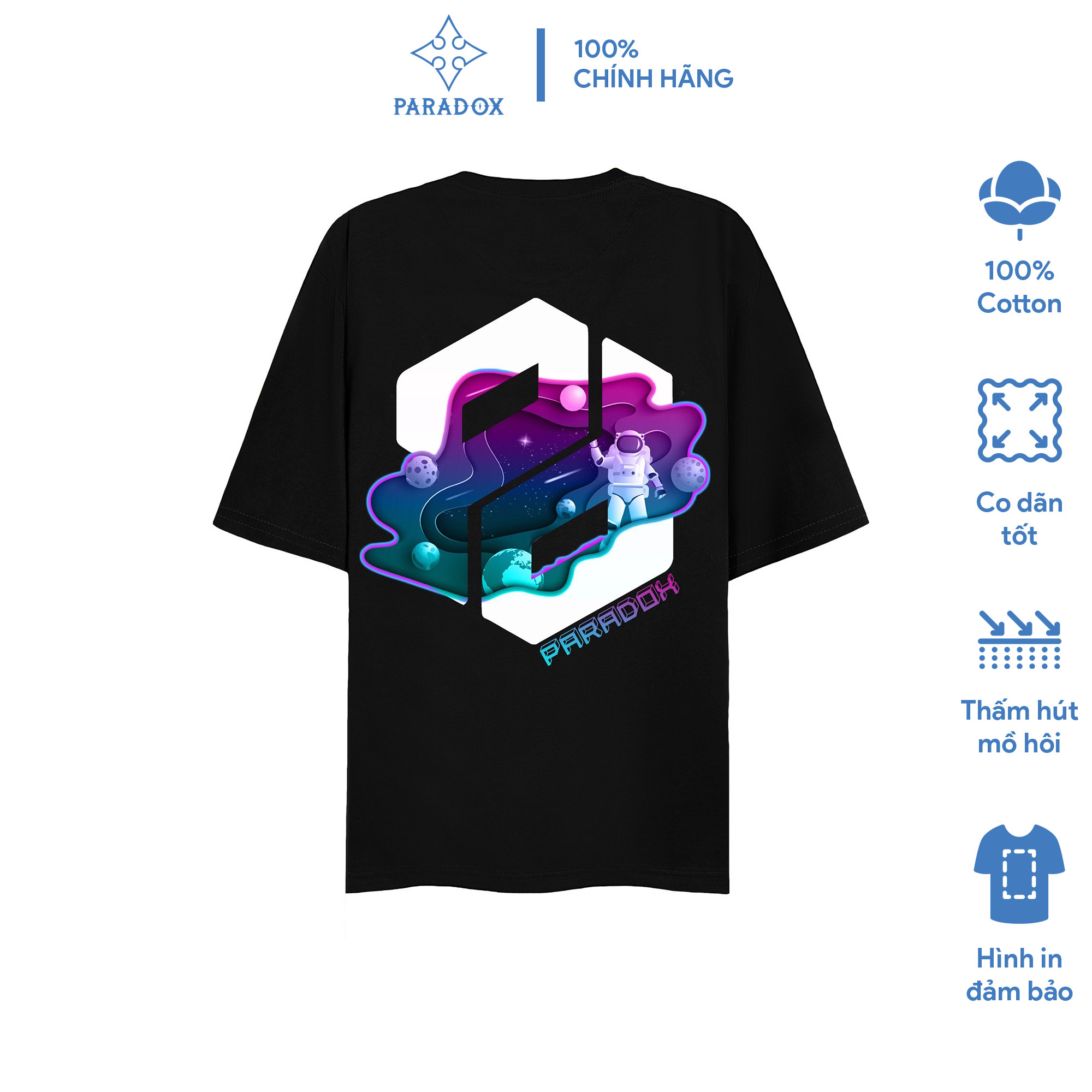 [MUA 2 GIẢM 20% CHỈ 1 NGÀY 11/11]PARADOX Áo thun TO THE SPACE TEE