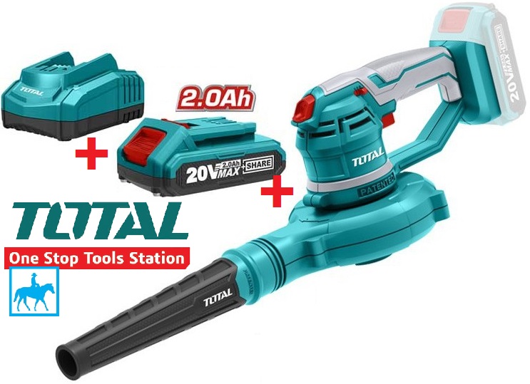 Máy thổi bụi thổi hơi dùng pin sạc 20v total chính hãng tabli2001