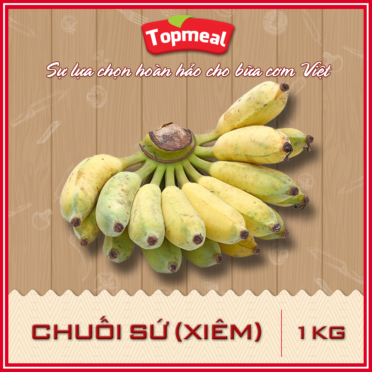 Hcm - chuối sứ (1 kg) (giao xanh/chín ngẫu nhiên tùy đợt hàng) - [giao nhanh tphcm]