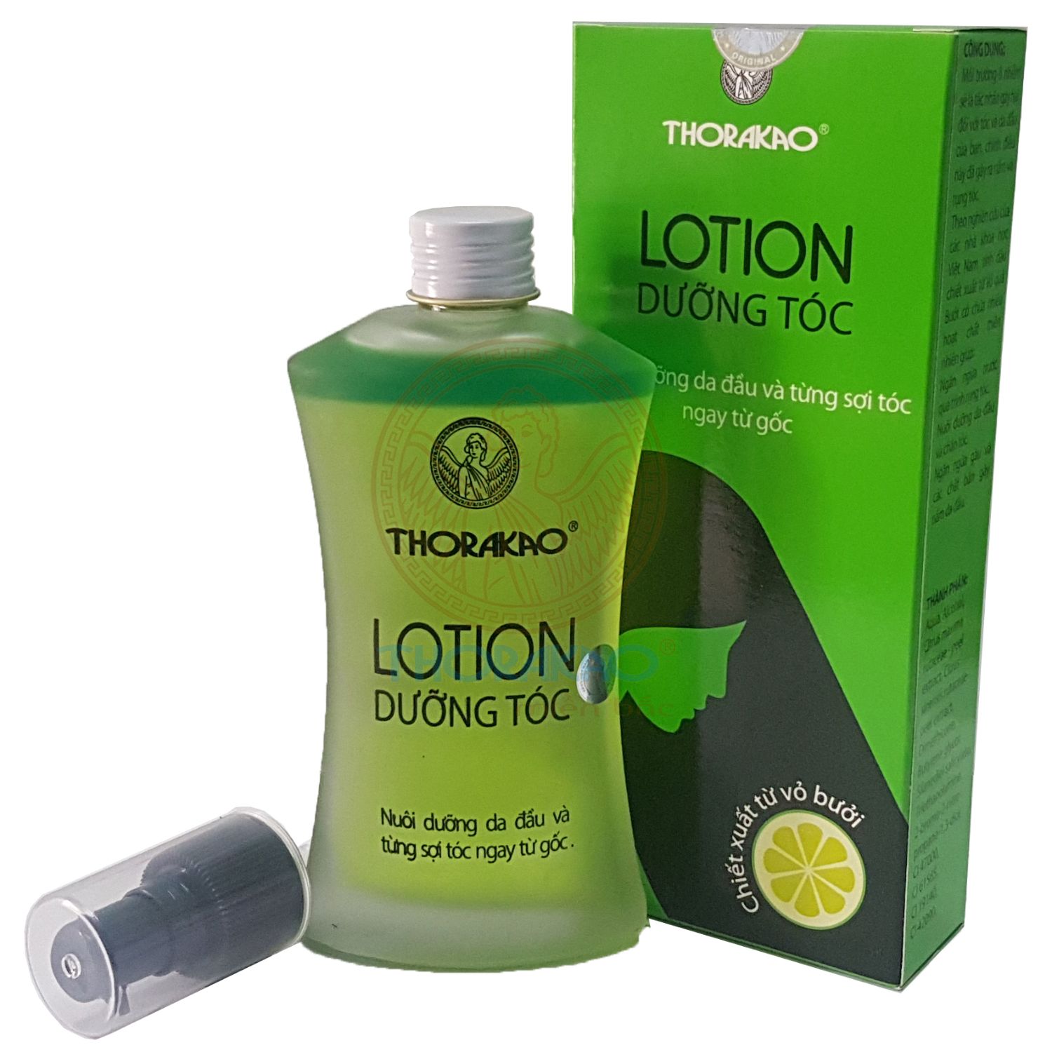 Lotion tinh dầu bưởi kích thích mọc tóc Thorakao 120ml