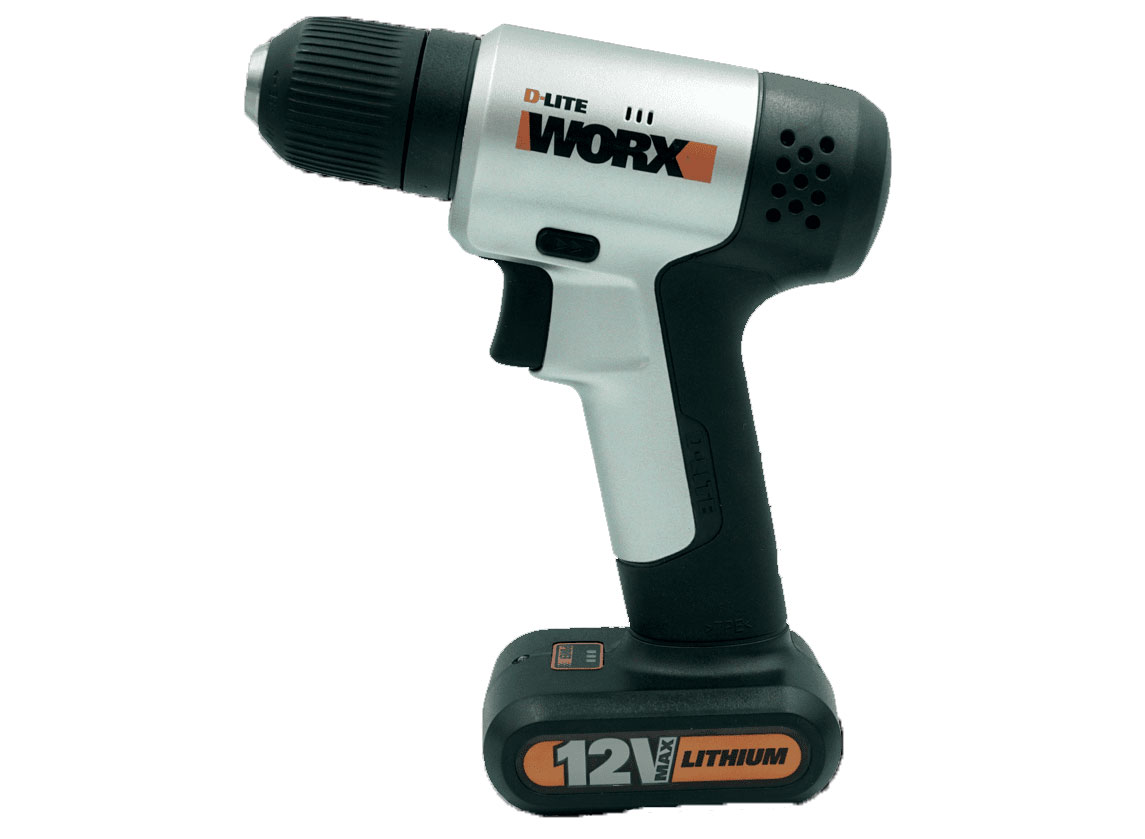 Chính hãng - Máy khoan vặn vít dùng pin Li-ion 12V - 15Nm Worx Orange