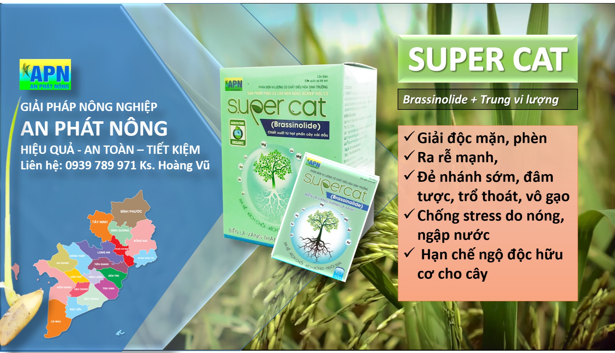 Chất điều hòa sinh trưởng - super cat