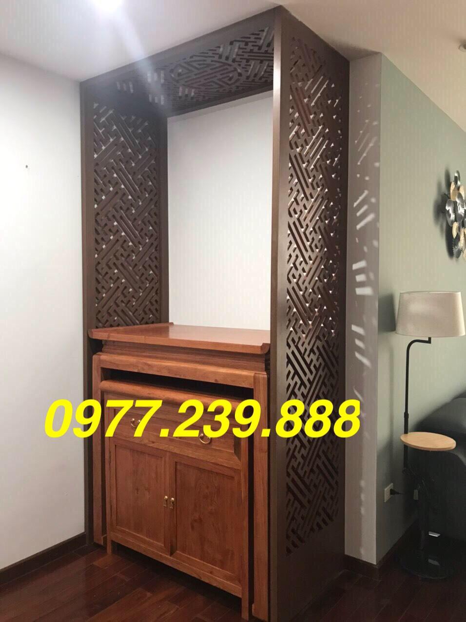 bàn thờ bằng gỗ sồi 157cm chất liệu gỗ sồi giá xưởng sản xuất