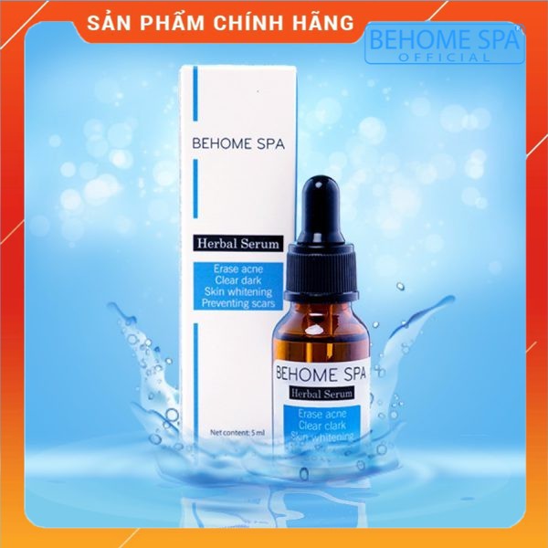 SERUM TRỊ MỤN THẢO DƯỢC BEHOME SPA ĐẾN TỪ NHẬT BẢN - GIẢI QUYẾT TẤT CẢ CÁC VẤN ĐỀ VỀ MỤN, ĐÁNH BAY MỤN KHÓ, MỤN NẶNG, MỤN LÂU NĂM,...