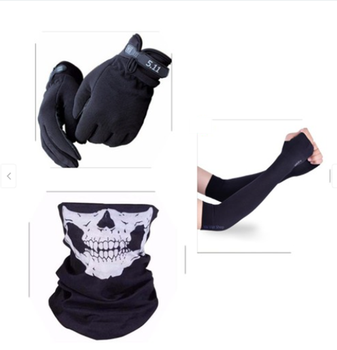 Combo chống nắng 511 dài let slim khăn đa năng
