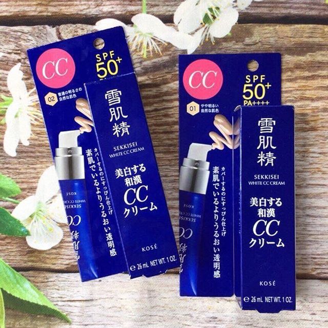 Kem nền cc kose sekkisei spf 50/pa+++ nhật bản