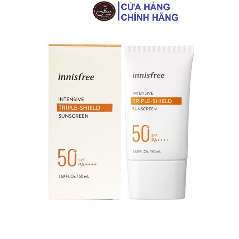 Kem Chống Nắng Innisfree Triple Shield Spf 50+ Pa+++ 50ml
