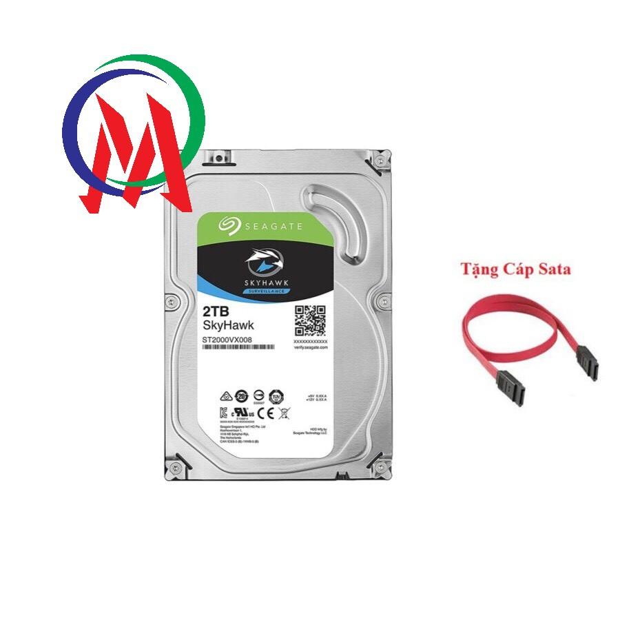 [HCM][Bảo hành 24 tháng] Ổ cứng máy HDD 2TB SG SkyHawk tặng cáp sata