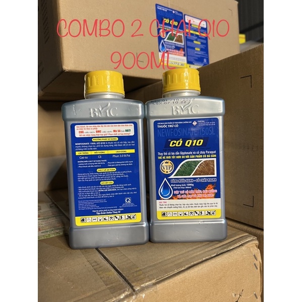 Combo 2 chai cỏ lưu dẫn q10 900ml có tem chính hãng hạn sử dụng 2 năm