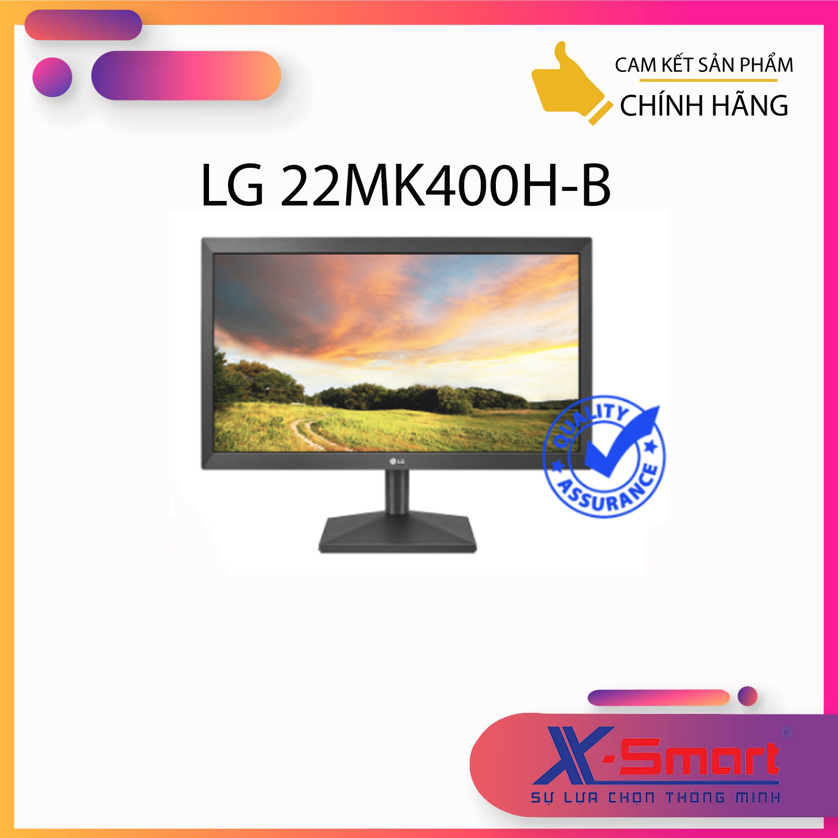 Màn hình máy tính LG 22MK400H-B 21.5 inch HD- Hàng chính hãng