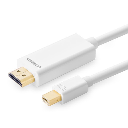 Cáp mini displayport to hdmi 4k ugreen 20848 dài 1.5m - thunderbol to hdmi