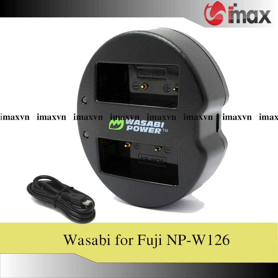 Sạc máy ảnh wasabi for np-w126