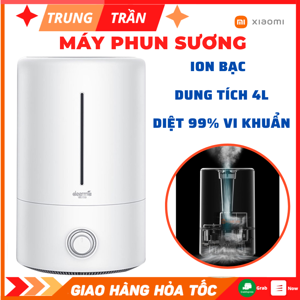 Máy phun sương Xiaomi Mijia MJJSQ02LX dung tích 4l Máy phun tinh dầu kháng khuẩn Máy phun sương tạo độ ẩm cho gia đình Máy phun sương có 3 mức điều chỉnh hoạt động êm ái Máy phun sương Xiaomi bảo hành chính hãng 12 tháng.