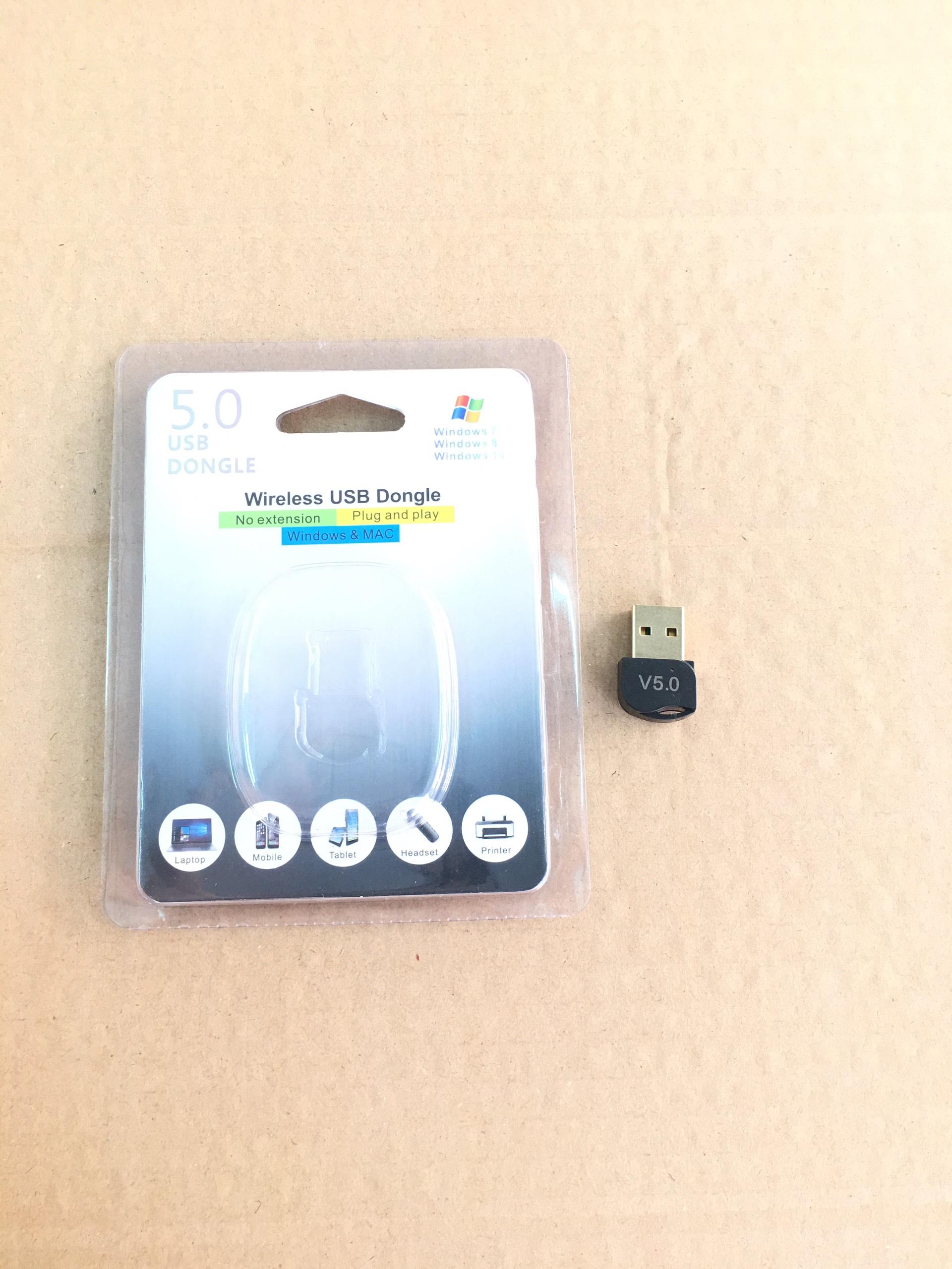 Usb bluetooth dongle v5.0 cho pc,laptop - chuẩn cao nhất hiện nay