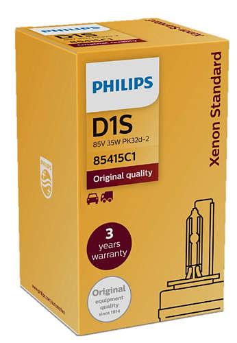 Đèn Xenon Philips D1S 85415C1 - 85V/35W - 4200K