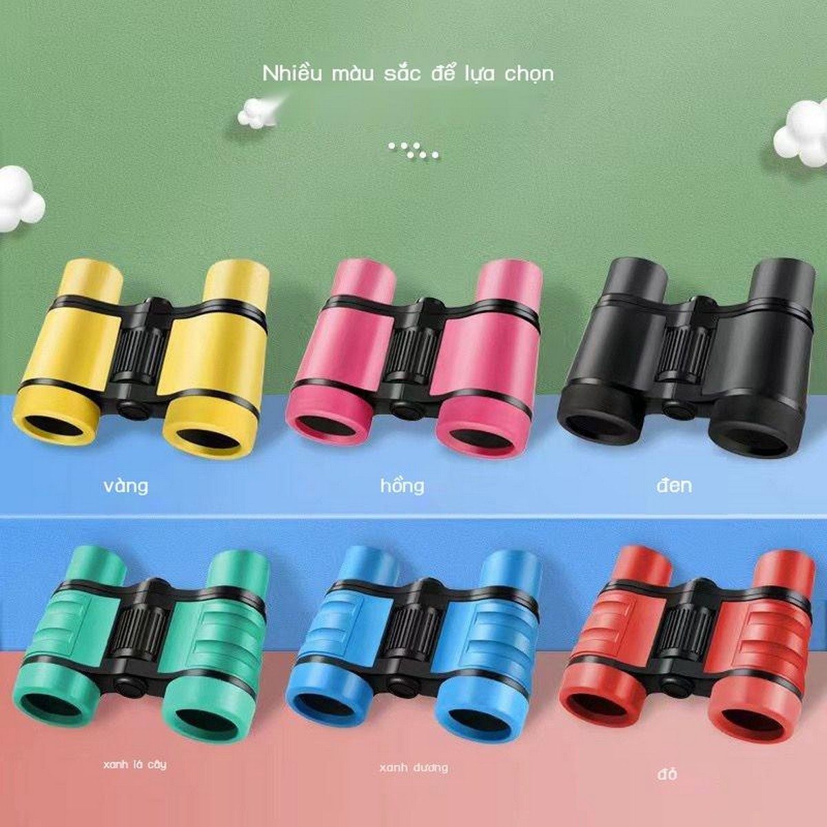 Ống nhòm 4x30 binoculars cho trẻ em cắm trại du lịch thể thao