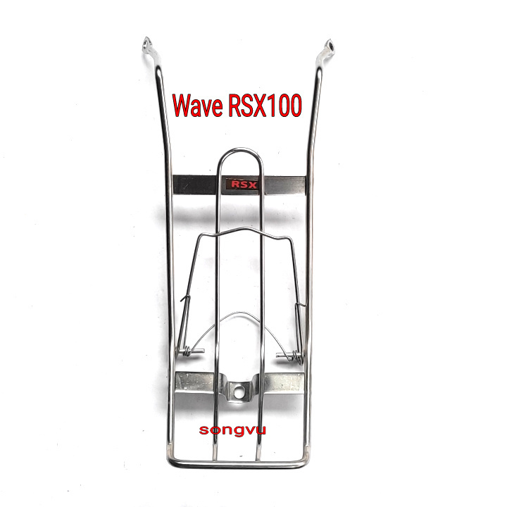Baga giữa inox xe máy wave rs, rsx 100
