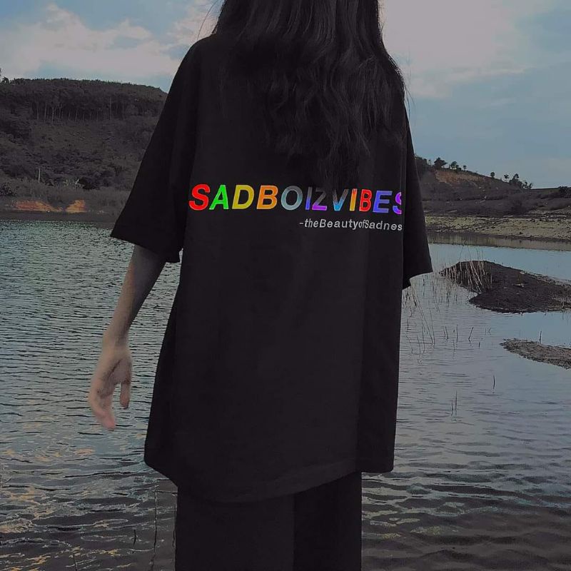 Áo thun sad boiz 7 màu nam nữ áo thun sadboiz sadboizvibes full tag