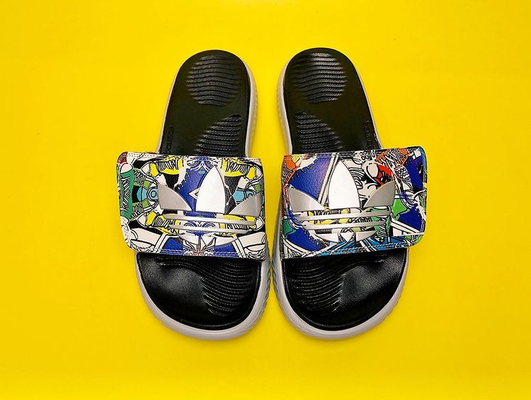 [HCM]Dép Nam Quai Dán Xé Adidas Alphabounce 7 Sắc Màu Mới