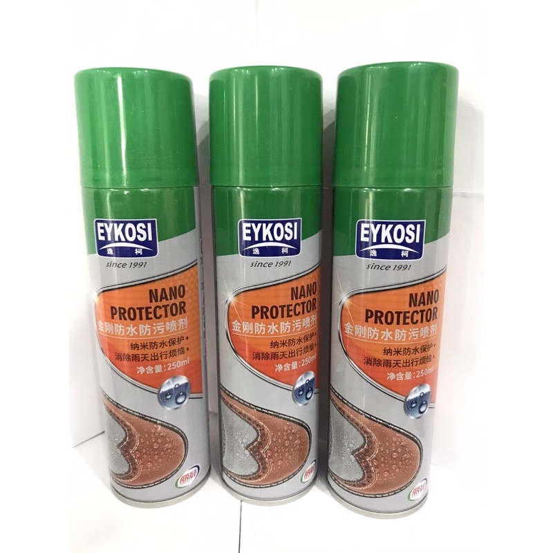 Bình xịt nano chống thấm nước eykosi cho giày 250ml