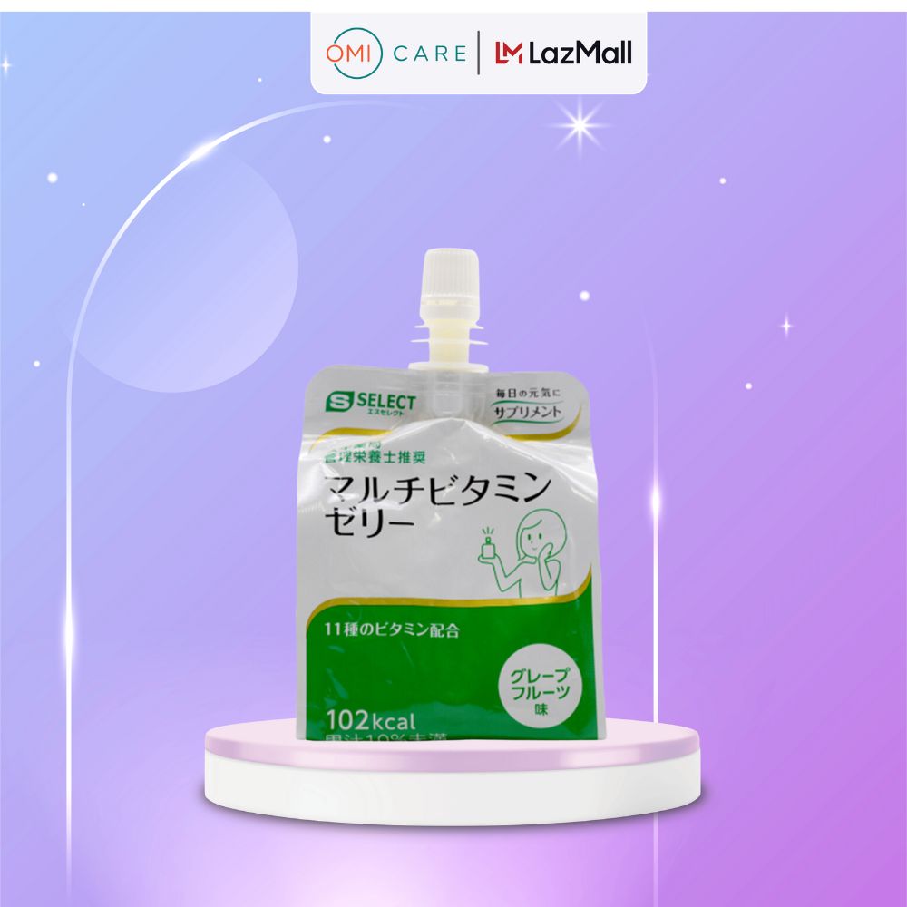 Thạch Uống S Select Multivitamin Jelly Drink Nhật Bản (180g/ Túi)