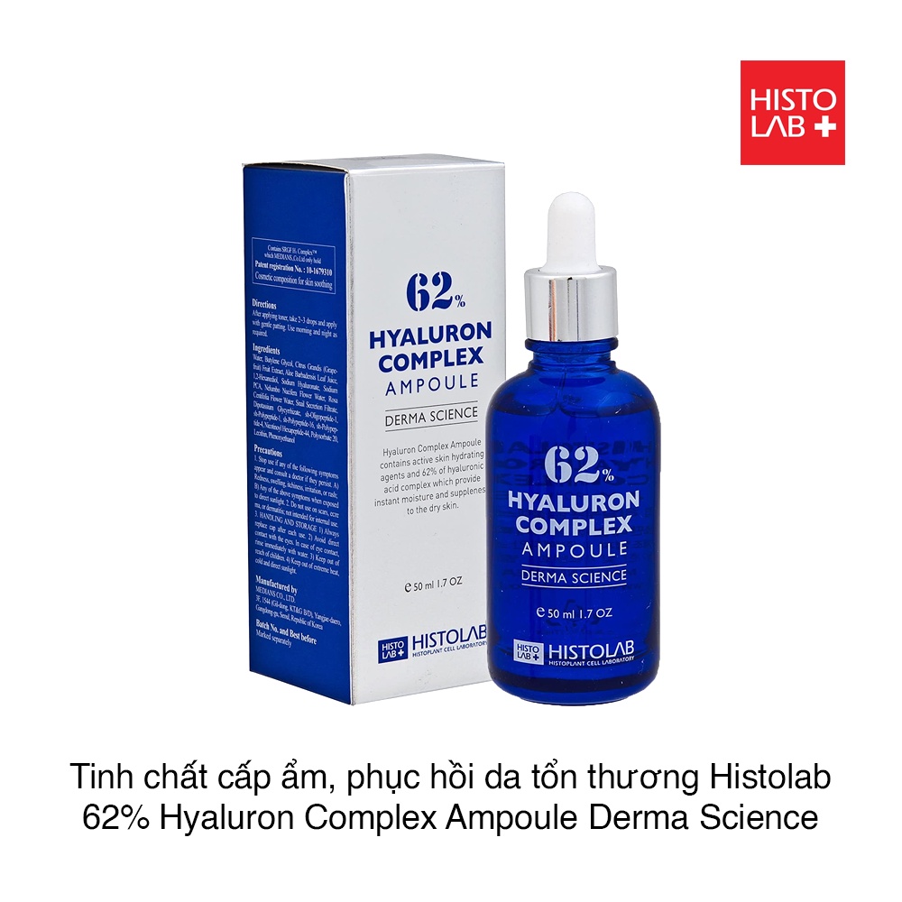 Tinh chất cấp ẩm Histolab 62% Hyaluron Complex Ampoule