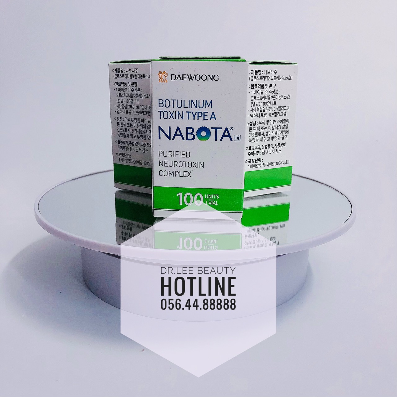 Botox Nabota Chính Hãng Hàn Quốc Công Nghệ Mới Tinh Khiết An Toàn Hiệu Quả Nhất Hiện Nay