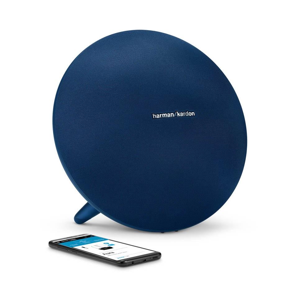 [Trả góp 0%]Combo LOA HARMAN KARDON ONYX STUDIO 4 xanh Navy + Túi chống sốc