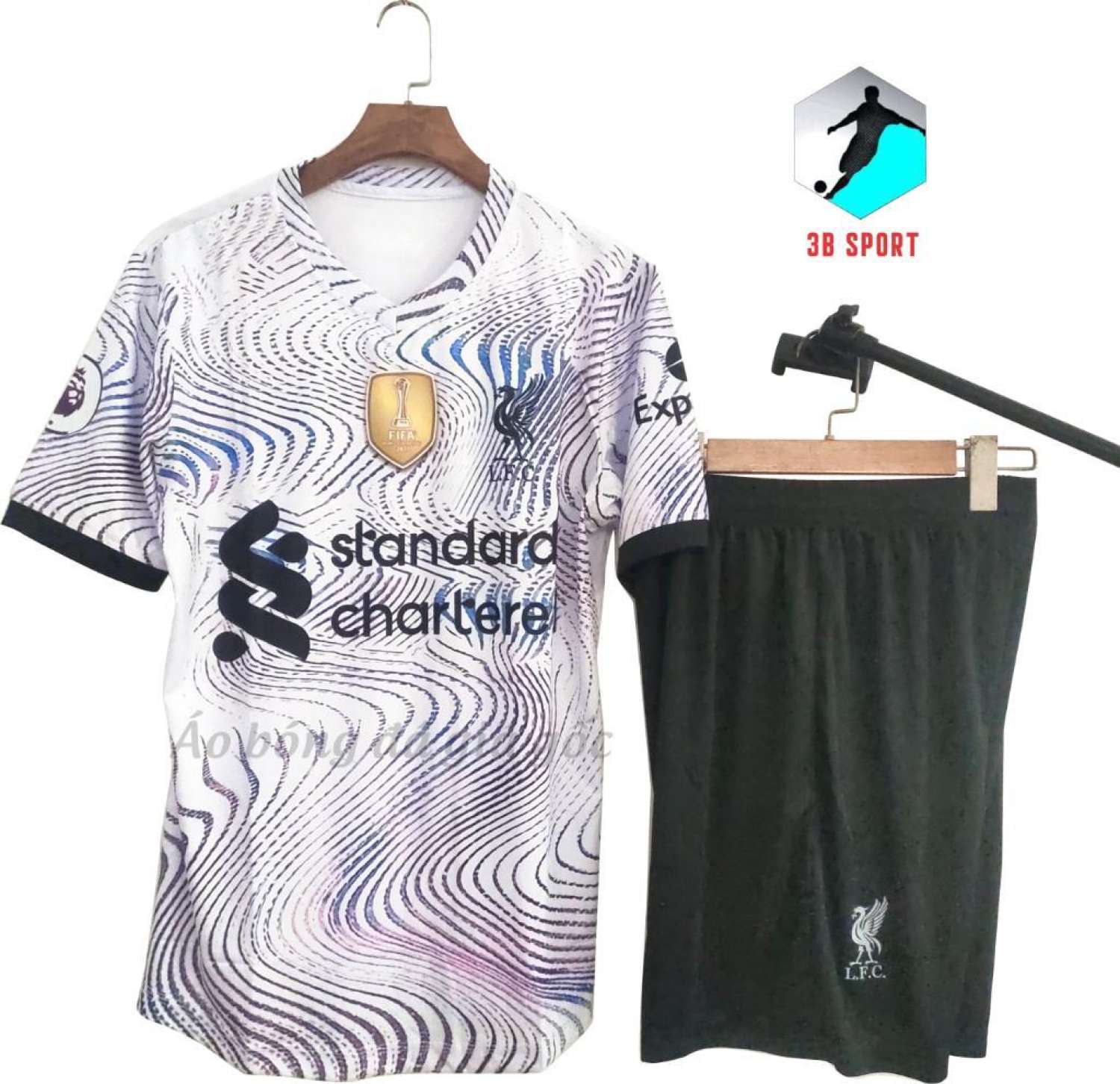 Bộ quần áo bóng đá Liverpool sóng thun thái