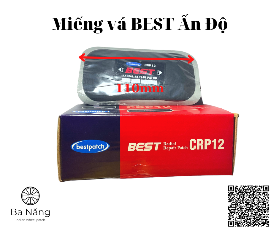 Best (Crp 12Hd) 110 X 65mm Galvanized Shell and Tire Patches for Trucks, Cars, and Tractors Used to Patch Hips. Giá 31,000 Đồng*Miễn phí vận chuyển