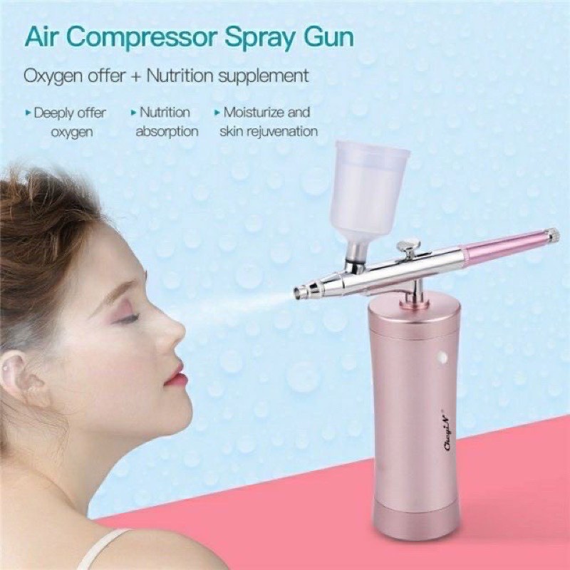 Máy phun sương, máy phun oxy cầm tay mini z16, phun tinh chất, xịt khoáng,l bảo hành 12tháng - spa88