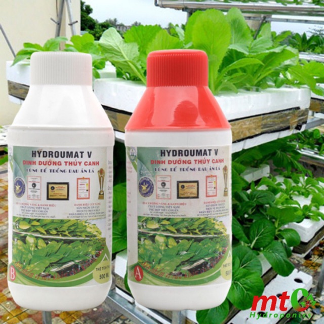 [HCM]Cặp Dinh Dưỡng Thủy Canh Hidro Umat V Dùng Cho Rau Ăn Lá