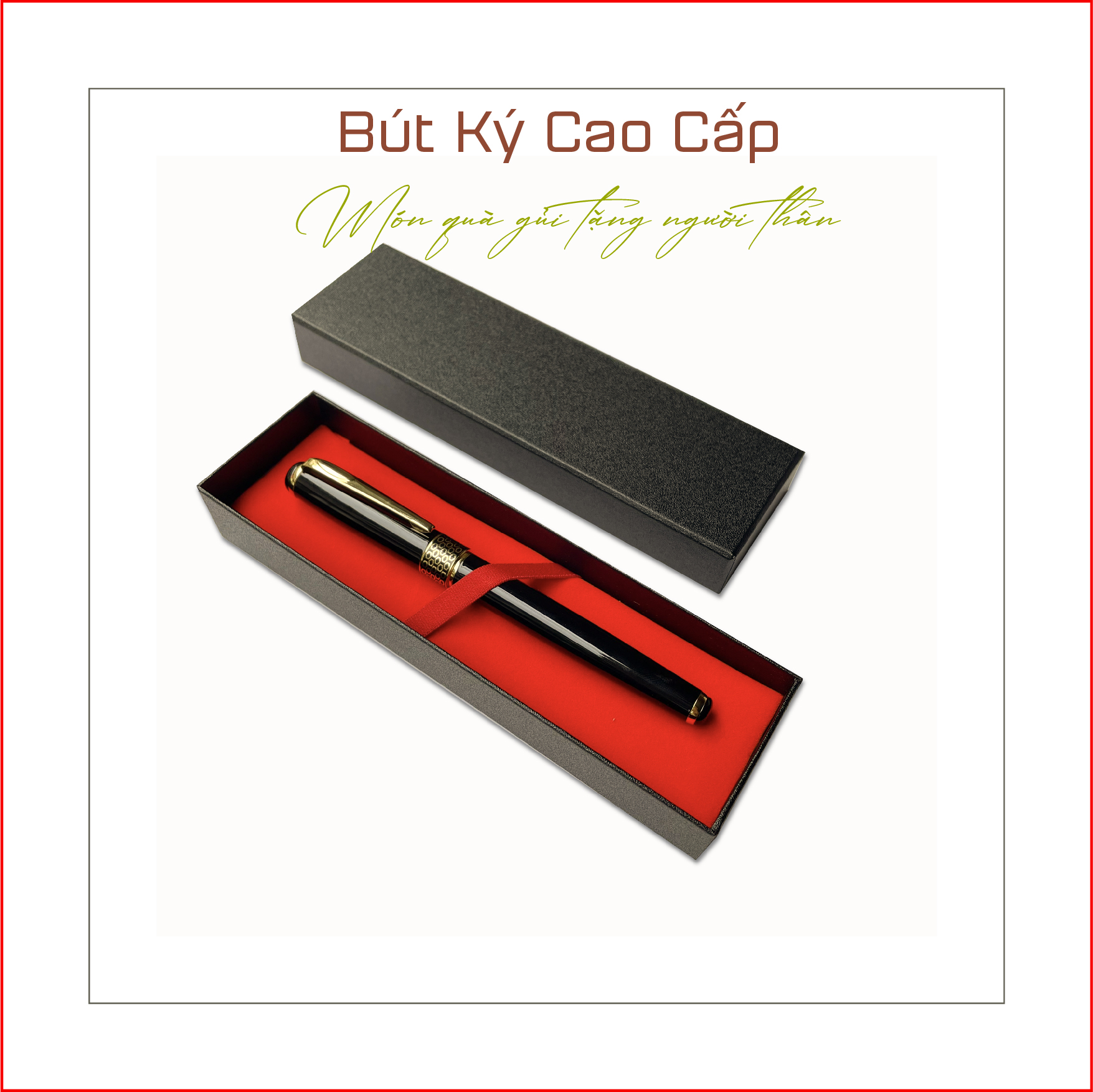 Bút ký - mực gel xanh - chuyên dùng ký hợp đồng
