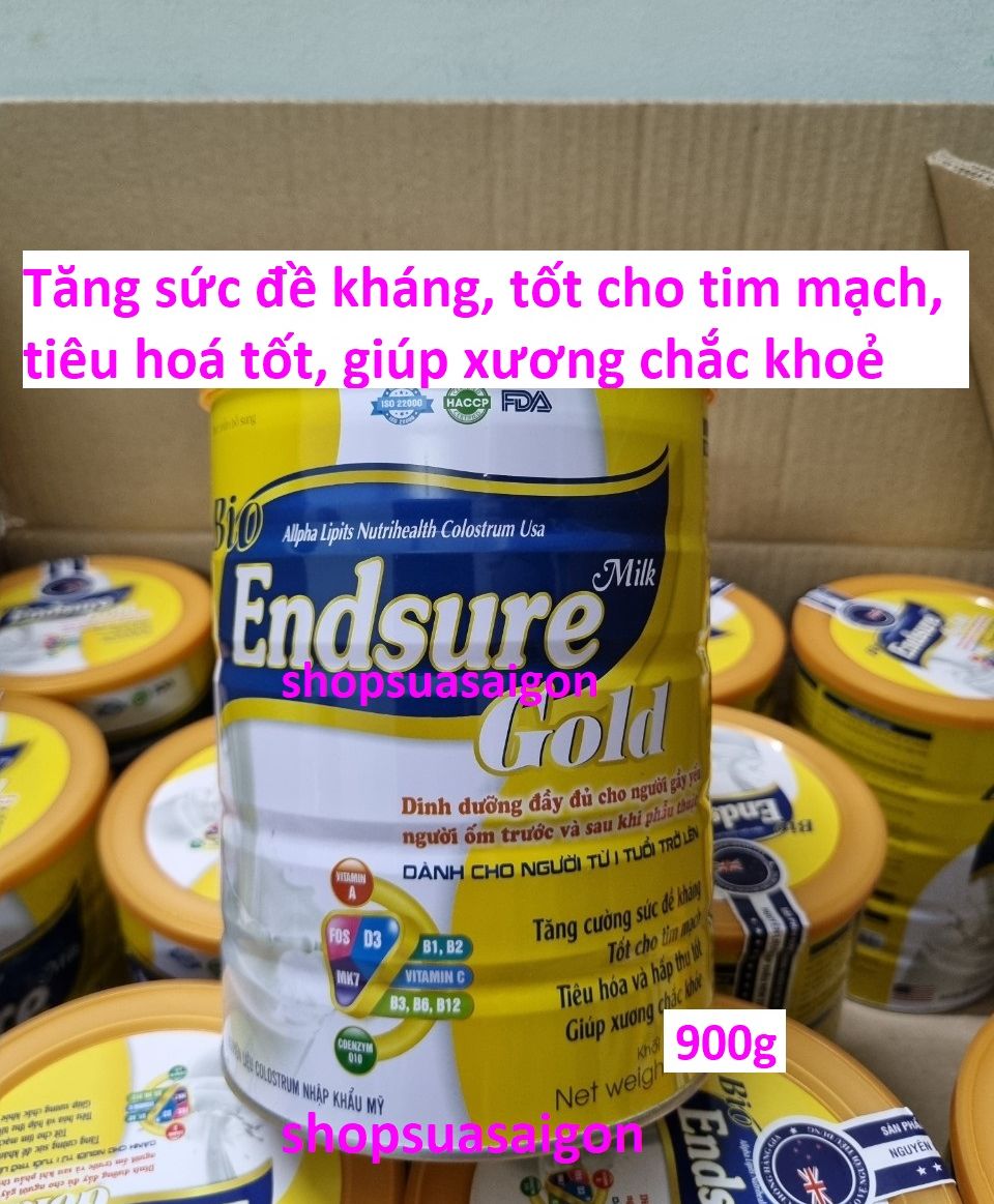 Sữa Endsure Gold - dinh dưỡng cho người gầy yếu, người ốm
