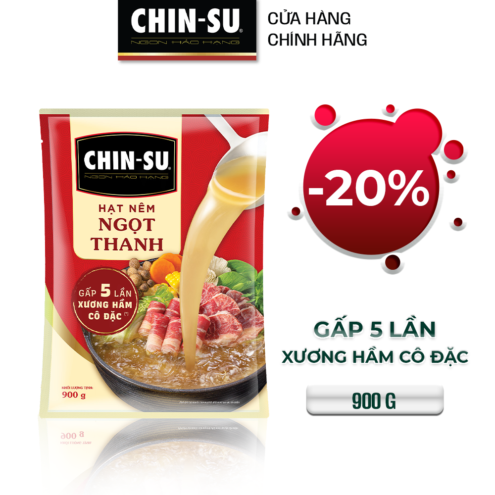 Hạt nêm chin-su xương hầm gói 400g/900g