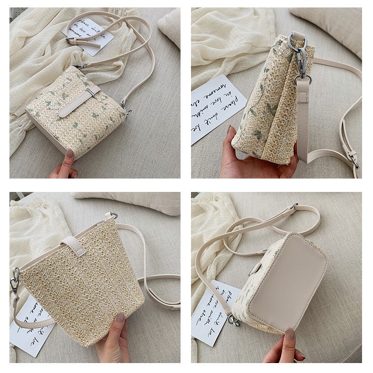 [HCM][ BEST SELLER ] TÚI ĐEO CHÉO CỐI CỰC XINH XỊN XÒ KÈM REN THÊU HOA LÁ ĐANG LÀM MƯA LÀM GIÓ