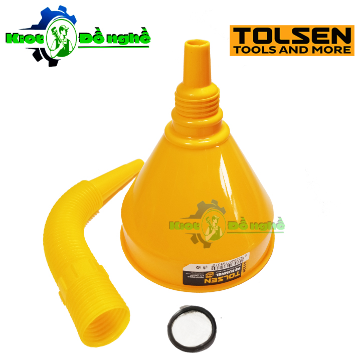 Phễu nhựa 145mm tolsen 65230, cái quặng chiết rót chất lỏng