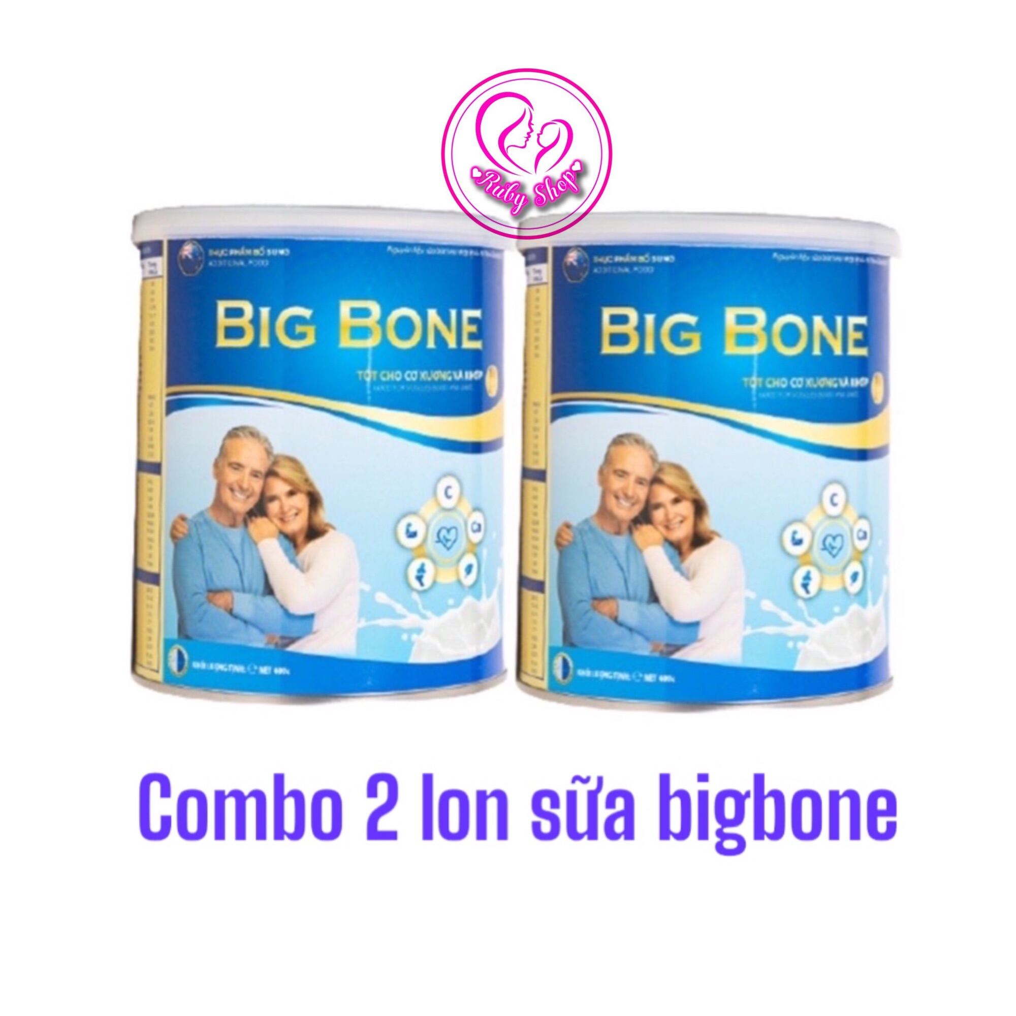 Combo 2 lon sữa xương khớp bigbone 400g hàng chính hãng giá tốt
