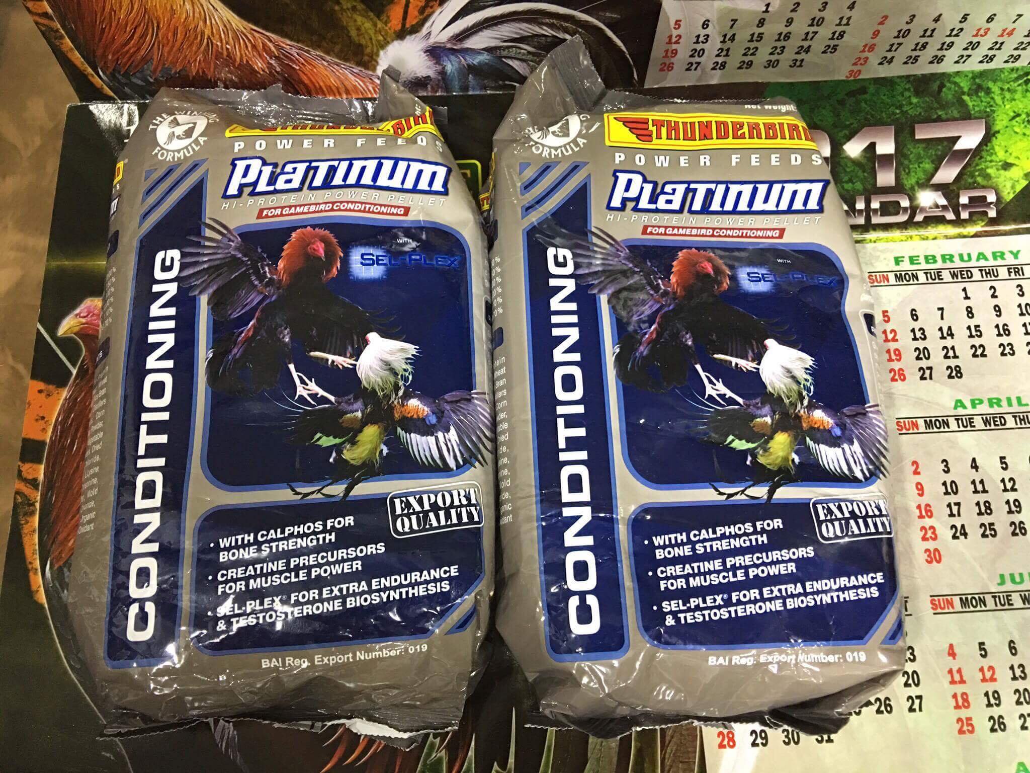 Thunderbird thức ăn ngũ cốc đặc biệt cho gà đá