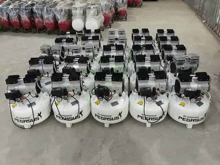 Máy nén khí không dầu giảm âm pegasus - 40l