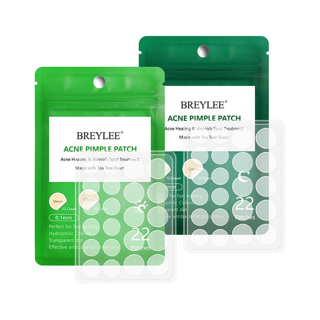 [GIẢM 5% ĐƠN 129K][HCM][Lấy mã giảm thêm 30%]Set 22 Miếng Dán Lành Mụn Breylee Sử Dụng Cho Ngày Và Đêm 4.9