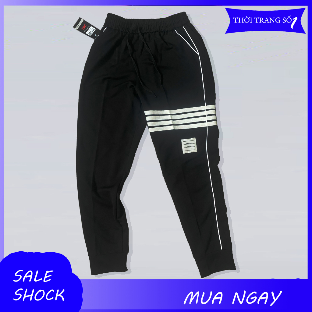 Quần jogger quần thom nam chất umi hàn cao cấp - sx456