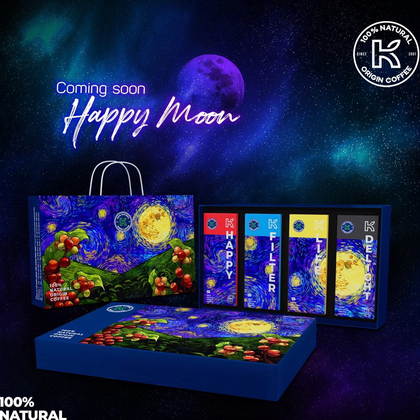 Combo bộ cà phê quà biếu Happy Box