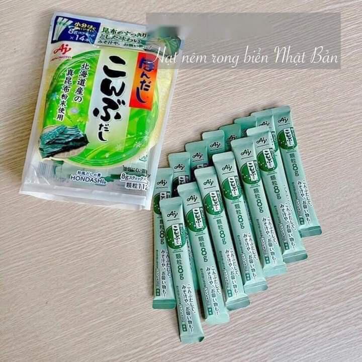 Hạt Nêm Rong Biển Ajinomoto Nhật Bản Cho Bé