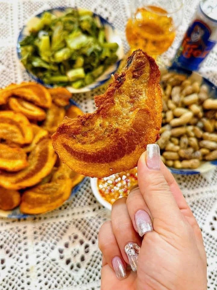 tóp mỡ chuẩn Triều Khúc Hà Nội,Giòn thơm hàng mới trong ngày.